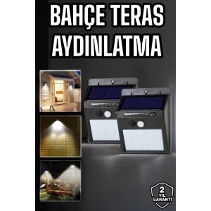 ieg™ Solar Lamba Giriş, Bahçe Yol Avlu Hareket Sensörlü Led Parlak Gece Su Geçirmez