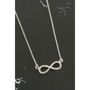 ieg™ Sonsuzluk Zirkon Taşlı Trend Kolye