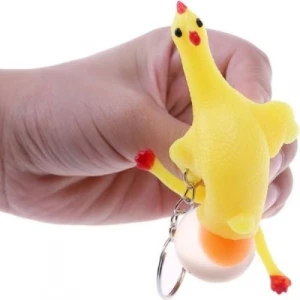 ieg™ Squishy Yumurtlayan Tavuk Anahtarlık