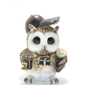 ieg™ Steampunk Polyester Baykuş Figürü Model 2