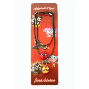 ieg™ Süper Kahramanlar Arkadaşlık Kolyeleri (Çift Kolye)