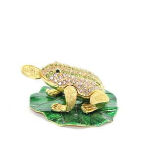 ieg™ Swarovski Taşlı Tekli Kurbağa Model 2