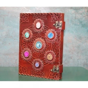 ieg™ Taşlı Deri Defter Model 12