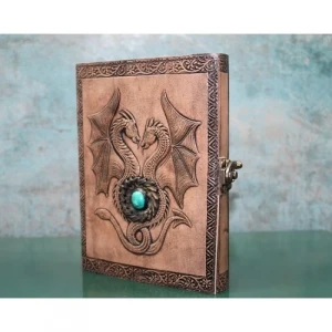 ieg™ Taşlı Deri Defter Model 8