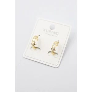 ieg™ Taşlı Halka Küpe - Altın