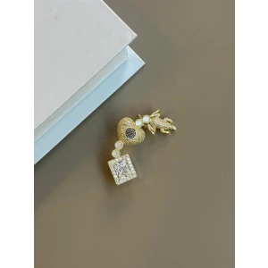 ieg™ Taşlı Kıkırdak Küpe - Altın