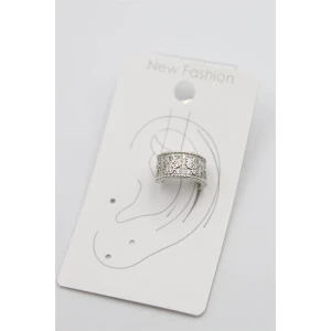 ieg™ Taşlı Kıkırdak Küpe - Gümüş