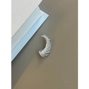 ieg™ Taşlı Kıkırdak Küpe - Gümüş