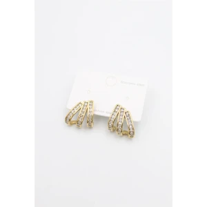 ieg™ Taşlı Küpe - Altın