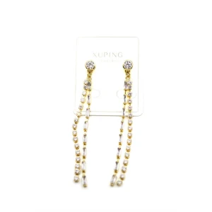 İEG Taşlı Küpe - Altın