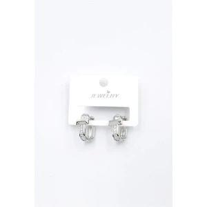 ieg™ Taşlı Küpe - Gümüş