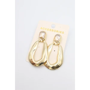 ieg™ Taşlı Metal Küpe - Pembe