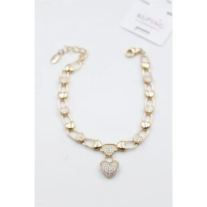 İEG Taşlı Vip Bileklik - Rose