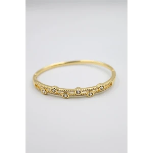 ieg™ Taşlı Vip Bilezik - Altın