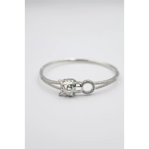 ieg™ Taşlı Vip Bilezik - Gümüş