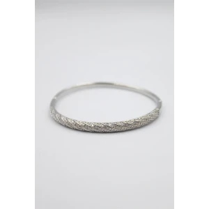 ieg™ Taşlı Vip Bilezik - Gümüş