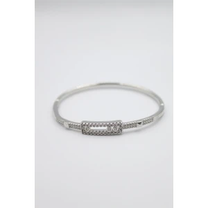 ieg™ Taşlı Vip Bilezik - Gümüş