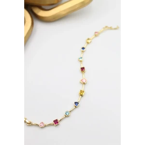 ieg™ Taşlı Xuping Bileklik - Altın