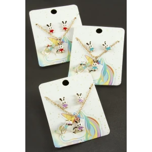 ieg™ Tavşan Mineli Set Kolye