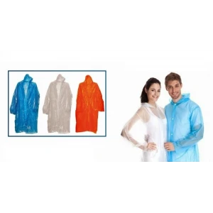 ieg™ Tek Kullanımlık Çıtçıtlı Yağmurluk