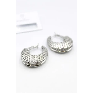 İEG Telkari Halka Küpe - Gümüş