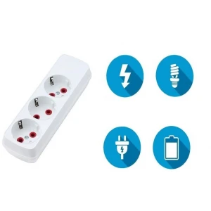 ieg™ Topraklı 3lü Priz 10 Metre