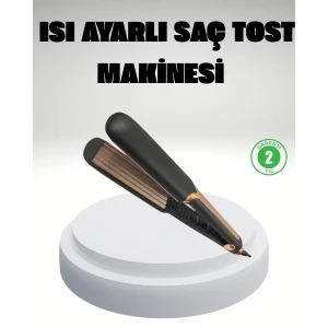 ieg™ Tost Model Saç Maşası 220°c Hızlı Isınan