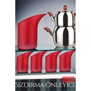 ieg™ Turk Çaydanlık Sızdırma Önleyici 6 Lı Set