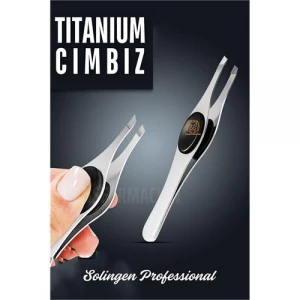 ieg™ Turk Cımbız Titanyum Çelik Solingen Professional