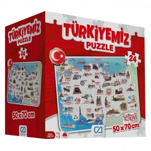 ieg™ Türkiyemiz 24 Parça Yer Puzzle