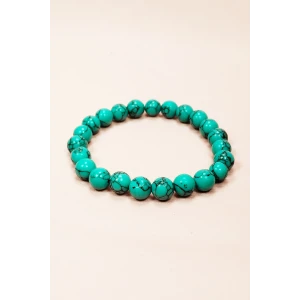 İEG Turkuaz Doğal Taş Bileklik Kutulu