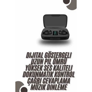 ieg™ TWS Bluetooth Kulaklık 5.0 Bluetooth Bağlantılı Dokunmatik Kontrol Özelliği