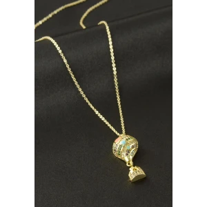 ieg™ Uçan Balon Zirkon Taşlı Kolye