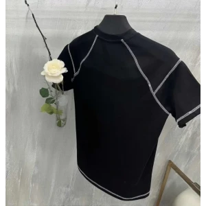 ieg™ Unisex Karoyaka Dikişli Oversize T-Shirt - Siyah