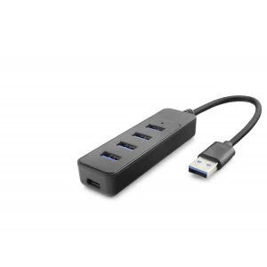 ieg™ Usb 3.0 Hub 4 Port - Siyah HDX7046