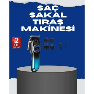 ieg™ USB Type-C Şarjlı Kablosuz/Kablolu Erkek Tıraş Makinesi