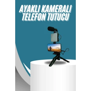ieg™ Video Making Kit Telefon Tutucu Vlog Video Mini Led Işıklı