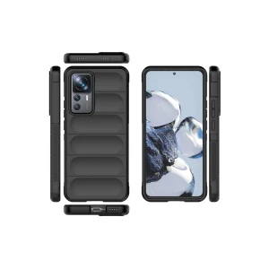 ieg™  Xiaomi Mi 12T Pro Kılıf Optimum Silikon - Siyah