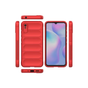 ieg™  Xiaomi Redmi 9A Kılıf Optimum Silikon - Kırmızı