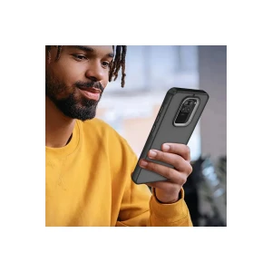 ieg™  Xiaomi Redmi Note 9 Kılıf Elegant Kapak - Pudra