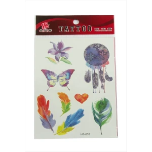 ieg™ Yaprak Tattoo Dövme Sticker