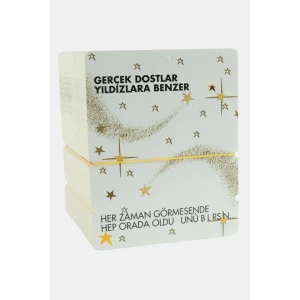 ieg™ Yazım Hatalı Yıldız Bileklik Kartı