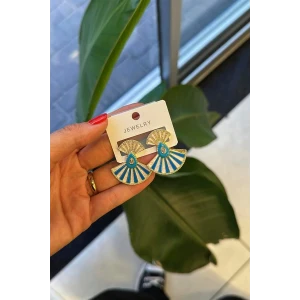 ieg™ Yelpaze Küpe - Altın