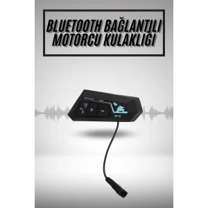 ieg™ Yeni Nesil Dinleme Ve Konuşma Özellikli Intercom Kask Kulaklığı 5.0 Bluetooth