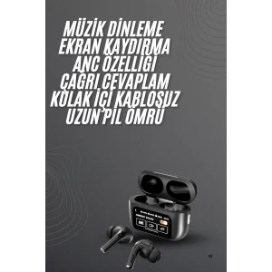 ieg™ Yeni Nesil Pro Ekranlı Bluetooth Kulaklık 5.0 Bluetooth