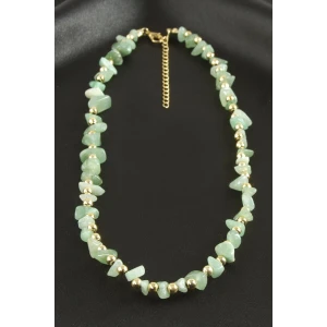 ieg™ Yeşim Kırık Doğaltaş Kolye