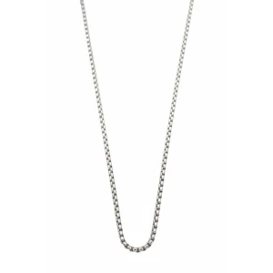 ieg™ Yılan Zincir Kolye - 45 cm - Gümüş