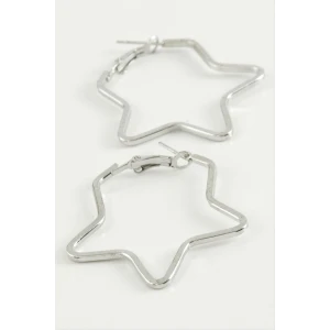 ieg™ Yıldız Halka Küpe 6 cm