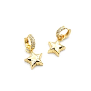 İEG Yıldız Küpe - Altın