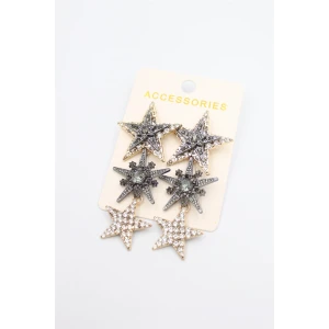 ieg™ Yıldız Küpe - Siyah